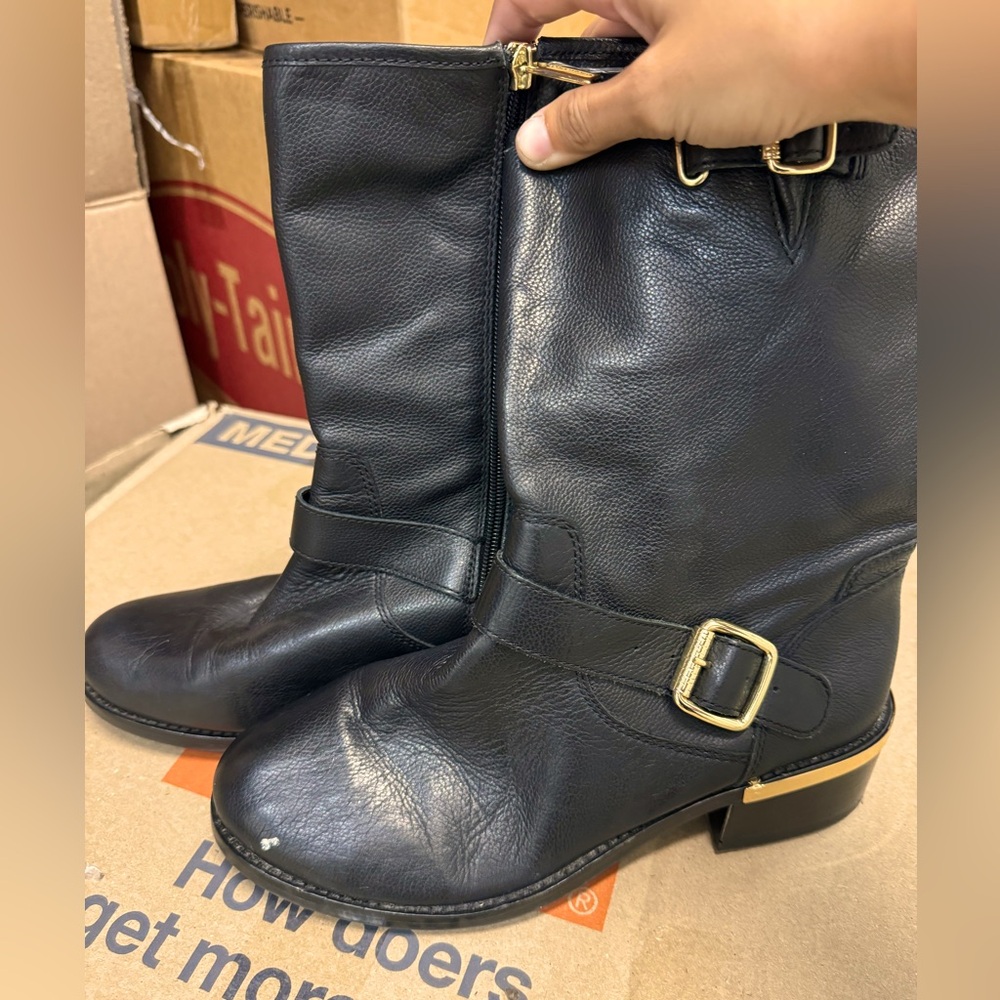 Vince Camuto leather boots
